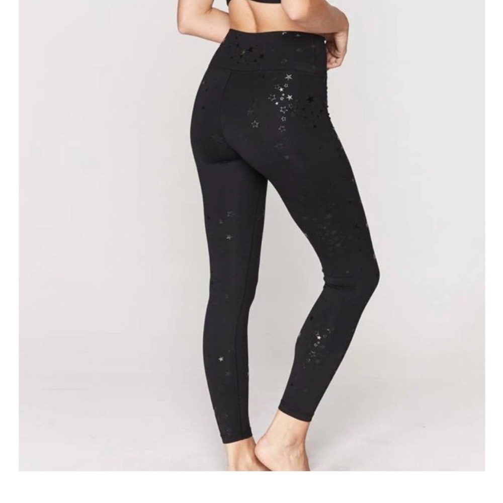 Spiritual Gangster high rise tight in star print